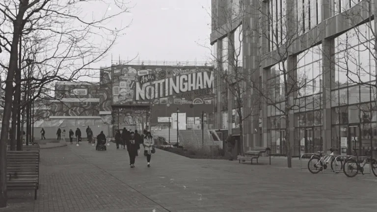 Nottingham fans fill square for Notts County return