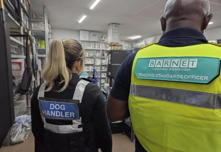 Barnet crackdown removes unsafe goods from shops