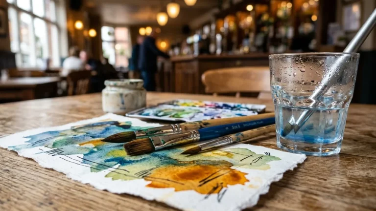 Edinburgh Paint & Sip at Malones Leith costs £27.80