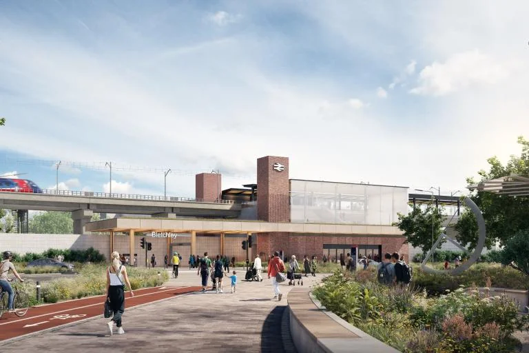 Milton Keynes station entrance funding to boost Bletchley