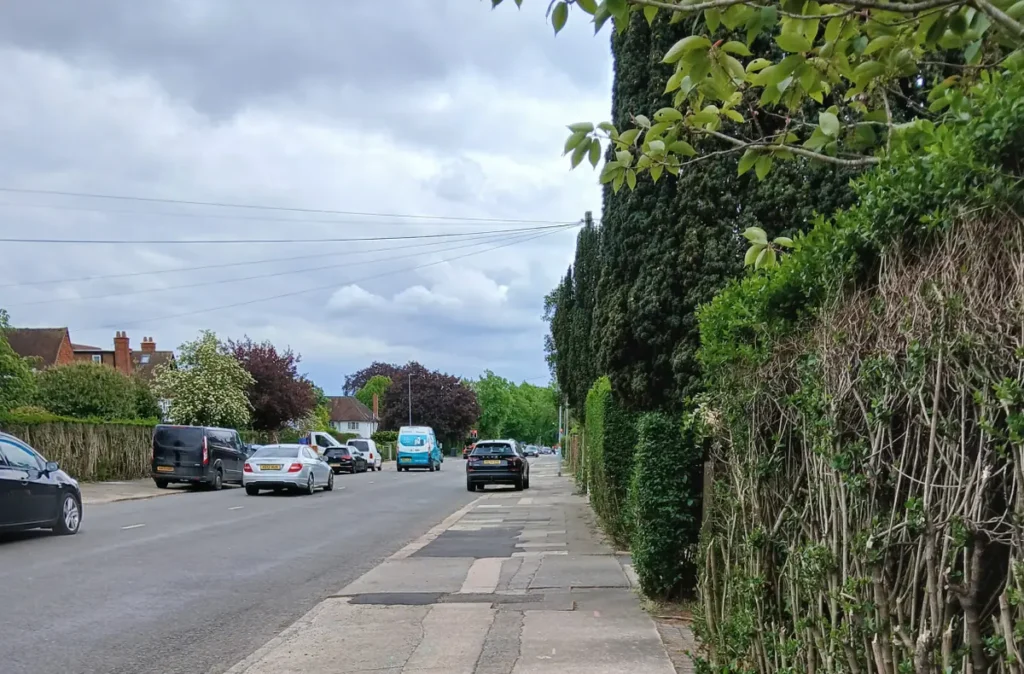 Northampton active travel works start in Abington