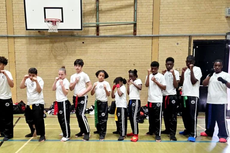 Tottenham juniors shine at kickboxing sparring event
