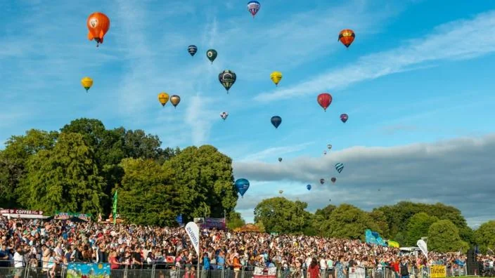 Bristol International Balloon Fiesta: free from 7–9 August