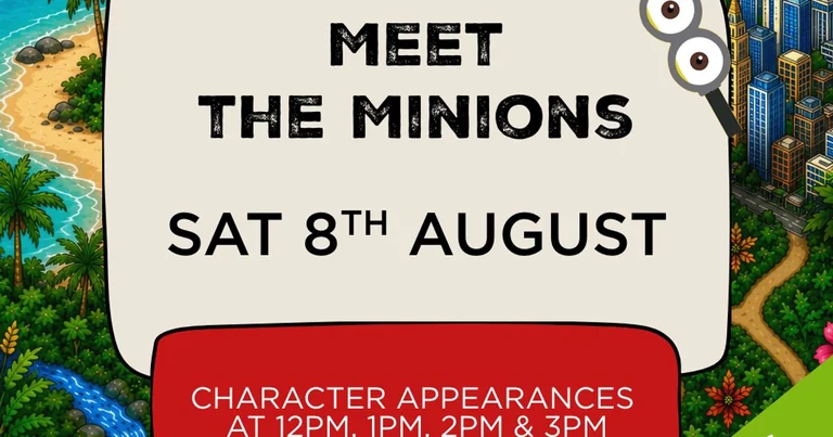 Meet the Minions in Fleetwood: Free Family Day on 8 August
