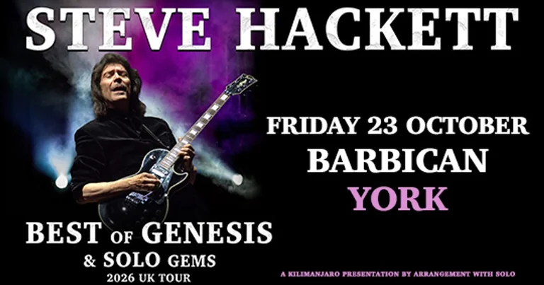Steve Hackett brings Genesis classics to York on 23 October