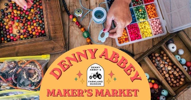 Denny Abbey Makers Market in Cambridge on 31 August