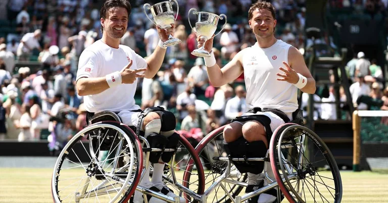 Hewett and Reid rally to seventh Wimbledon title