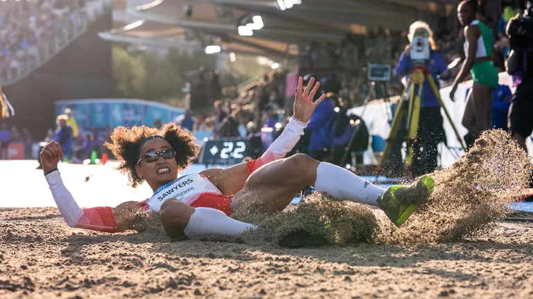 Jaz Sawyers leads Loughborough’s six-medal surge