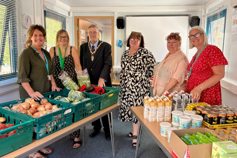 New community larder opens in Fishermead to help with food costs