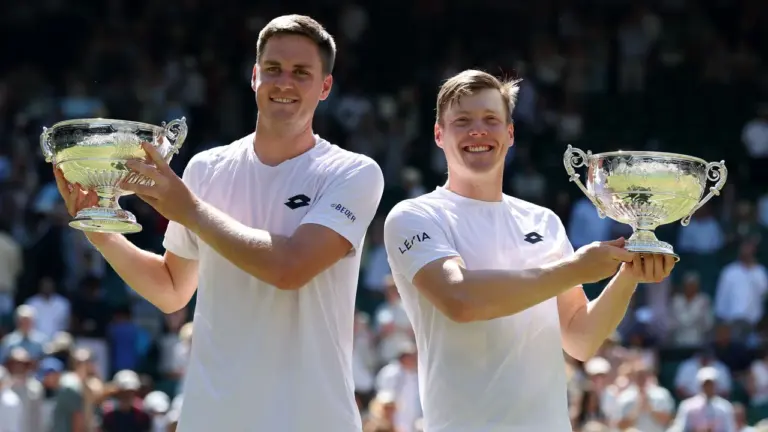 Patten makes British history with Wimbledon win