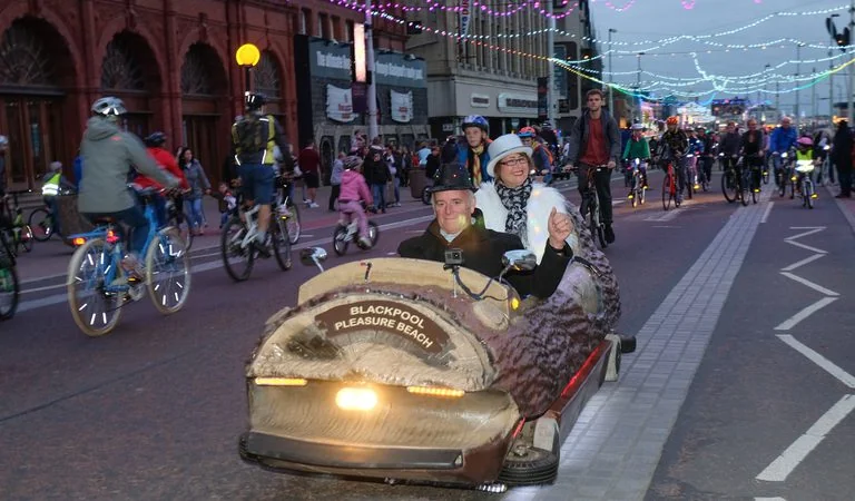 Ride the Lights: Blackpool’s Free Promenade Bike Night Returns