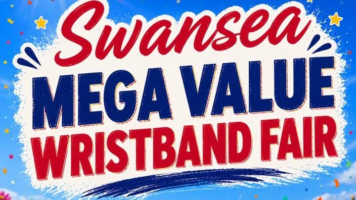 Swansea Mega Value Wristband Fair set for August