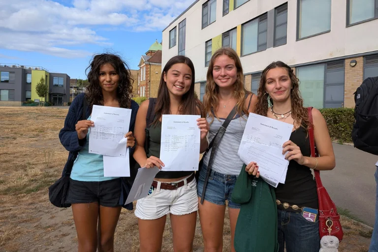 Wandsworth GCSE students celebrate record-breaking exam results