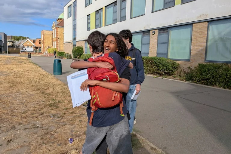 Wandsworth GCSE students celebrate record-breaking exam results