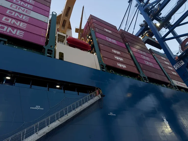 What Boarding a 400-Metre Megaship in Hamburg Feels Like