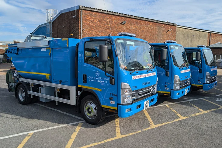 Adur and Worthing pupils can put their names on food waste trucks
