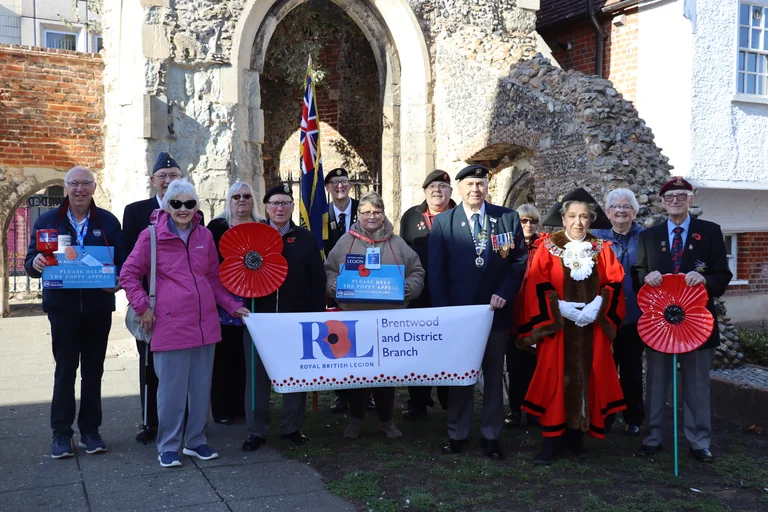 Brentwood poppy collections run across town for two weeks