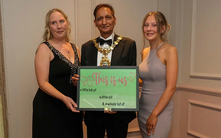 Fran’s painting brought Blackburn guests to tears